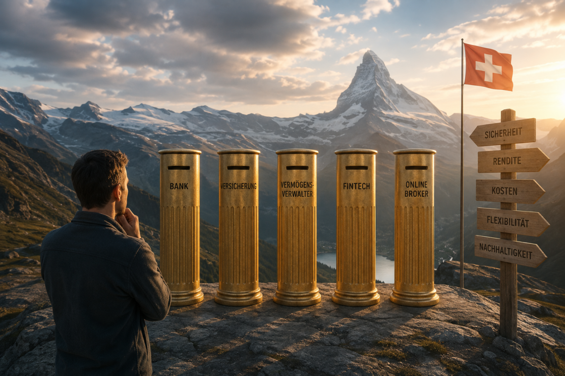 Säule 3a Schweiz Vergleich
